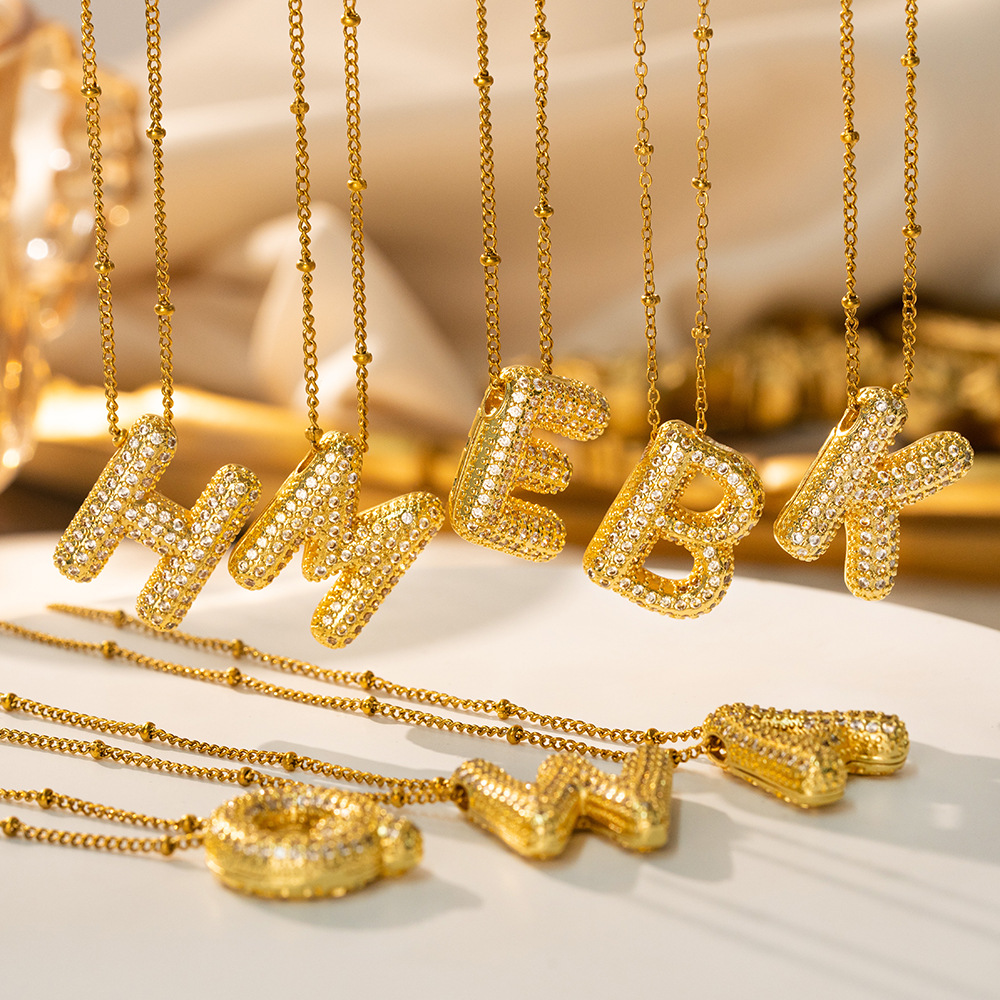 Hip hop new rock sugar zircon English letter trend pending with European and American Instagram fashion nice design_voghion.com