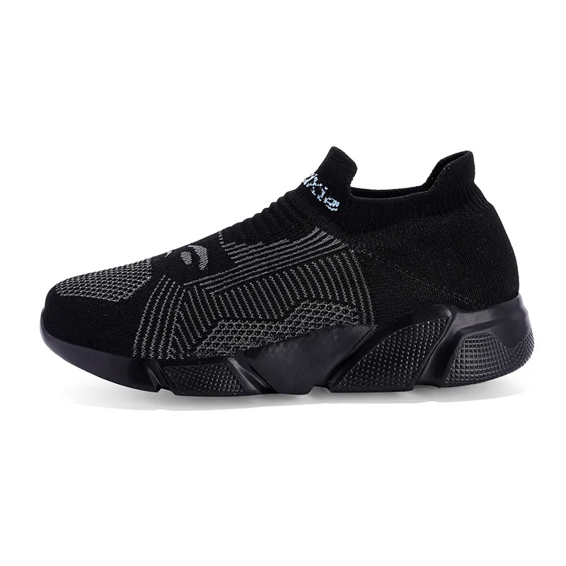 Lightweight Breathable Mesh Fabric Comfortable And Versatile Thick Soled Sports Outdoor Casual Shoes For Couples_voghion.com