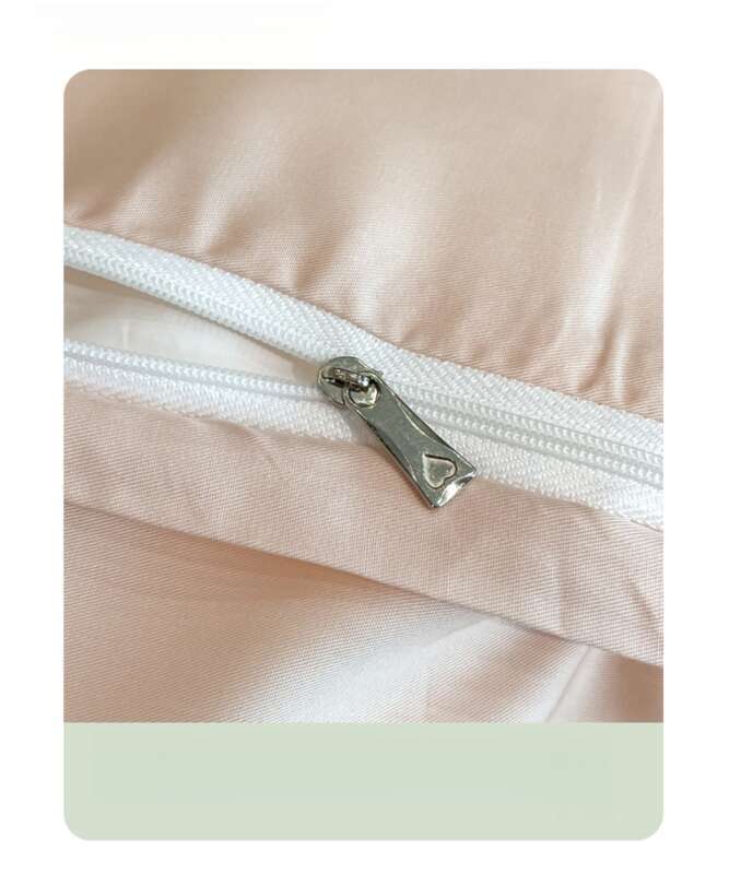 Čtyřdílná sada prostěradla a přikrývky z prémiového materiálu Tencel s chladivým pocitem ledového hedvábí._voghion.com