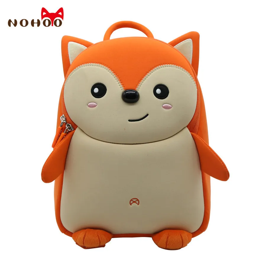 NOHOO Toddler Children School Bag Boys Kids Waterproof Backpack Kindergarten Girls 3D Cartoon Shape Mochila for 2-7_voghion.com
