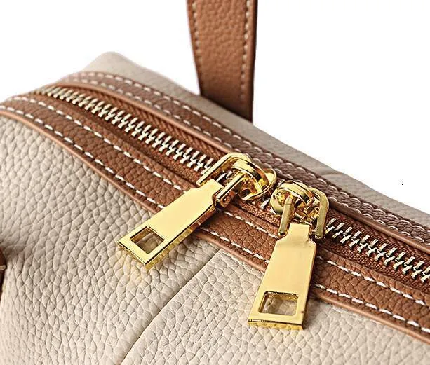 Modisches Damen Leder Handtasche Mit Schulter Und Umhängefach_voghion.com