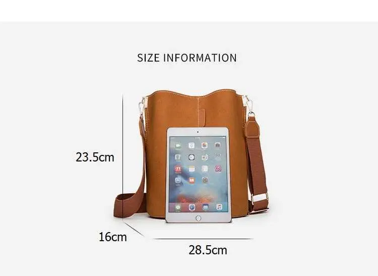 Nigedu borsa a secchiello grande designer borsa a spalla e tracolla_voghion.com