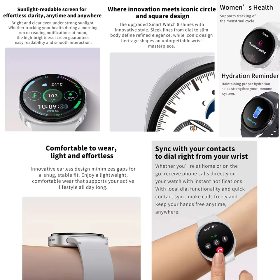 Smartwatch Mit Gps Navigation Herzfrequenzmessung Und Bluetooth_voghion.com