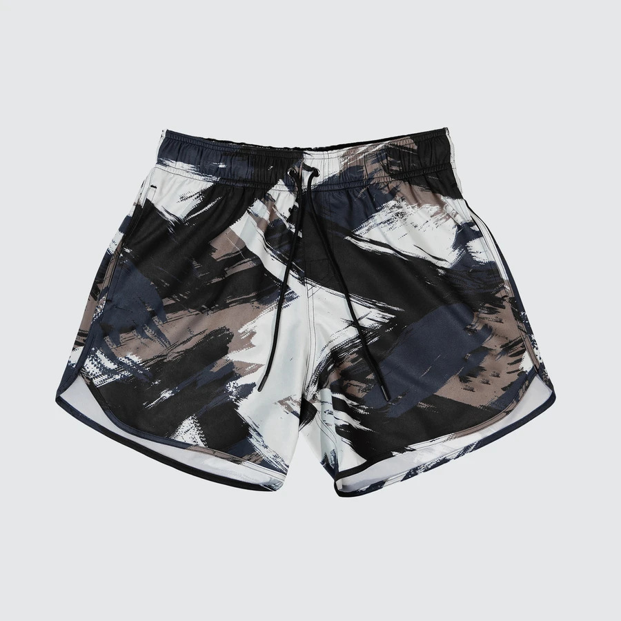 Men's Camo Training Shorts - 5" Gym Workout Shorts For Running & Squats (Breathable Quick-Dry Anti-Chafing Liner Lightweight & Stretchy)​​_voghion.com