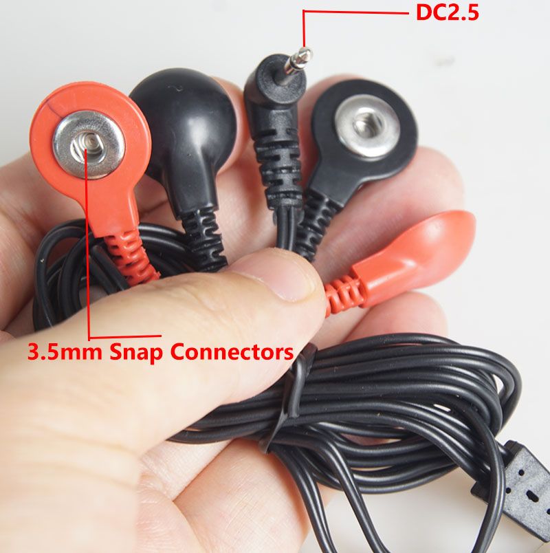 Cavi per elettrodi Estim E stim, adattatore per cavo BDSM per elettroshock, sesso elettrico_voghion.com