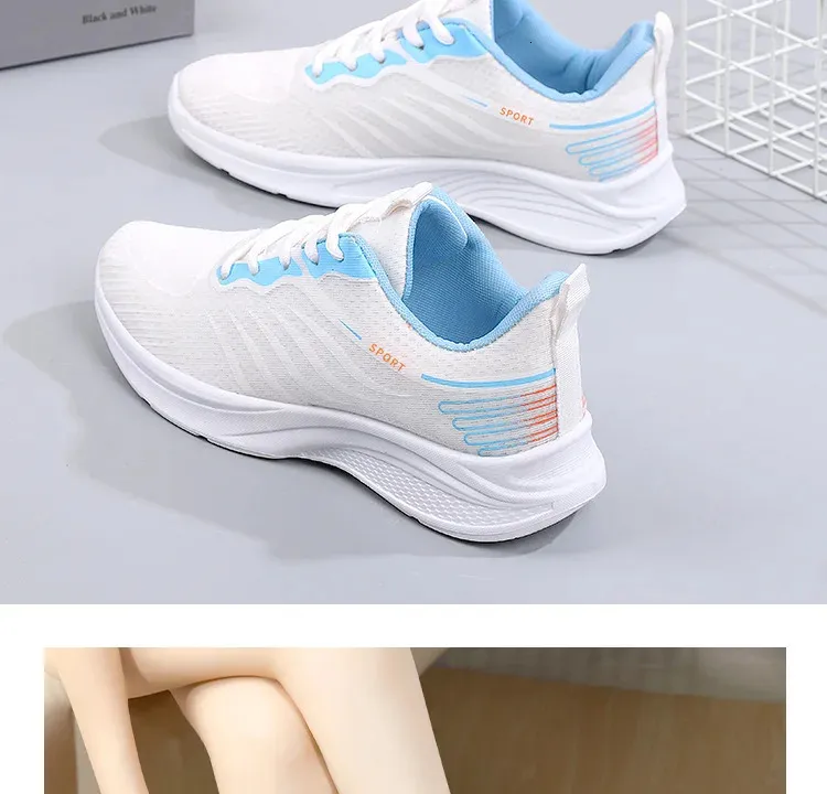 Chaussures de sport d'extérieur légères et polyvalentes, respirantes et confortables, en maille, décontractées et souples_voghion.com