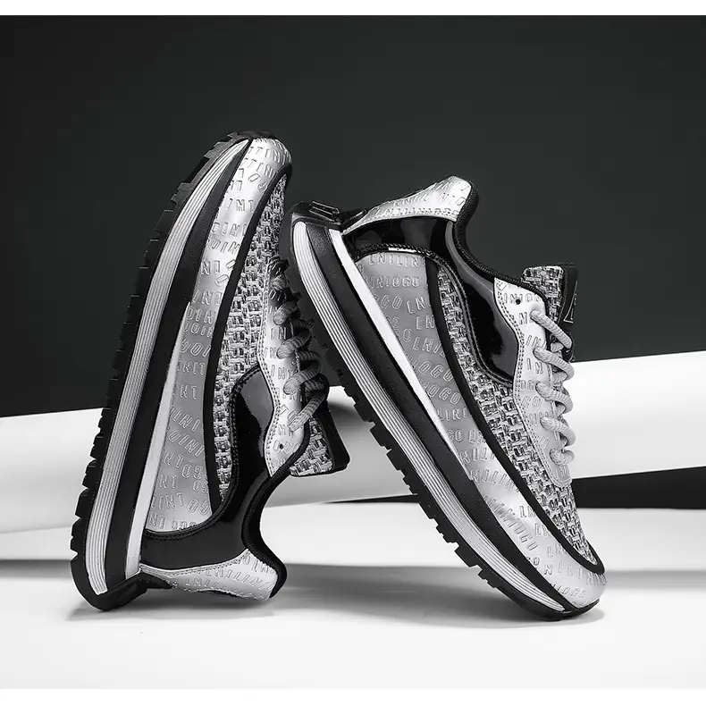 Forrest Gump Sneakers Uomo Scarpette Bianche Versatili Suole Spesse_voghion.com