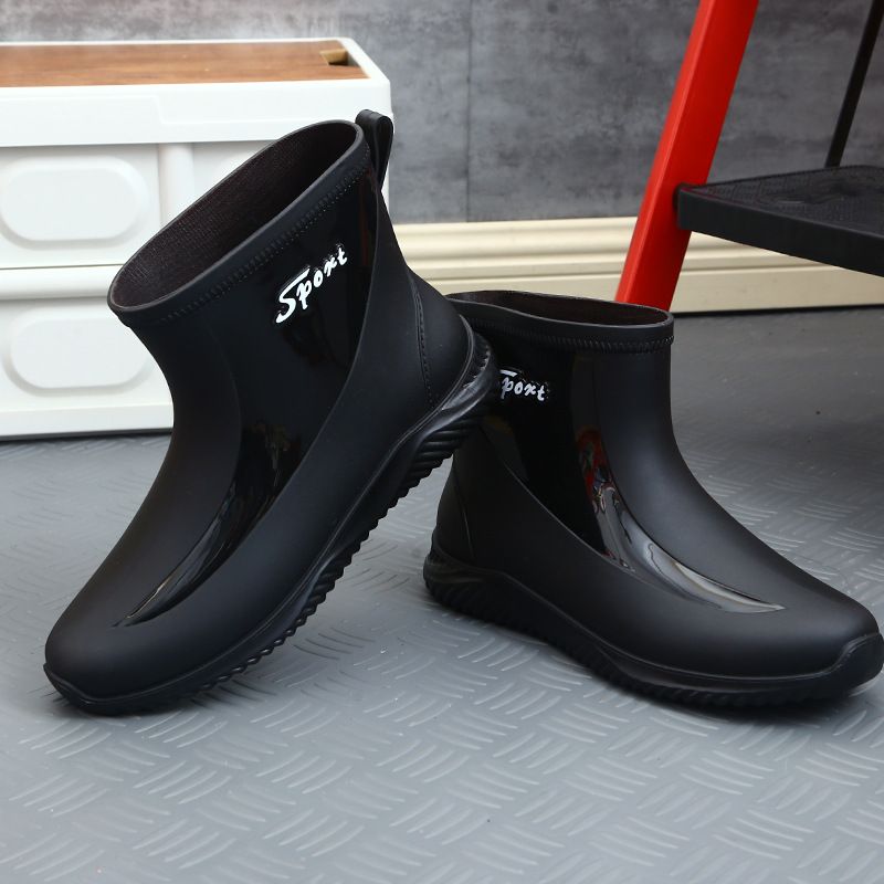 Scarpe antipioggia corte alla moda per uomo_voghion.com