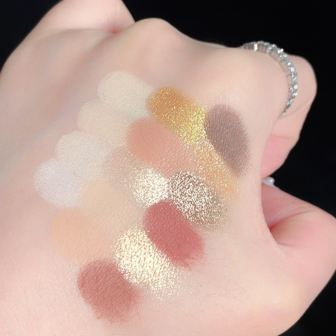 16 Colour Eyeshadow Palette Matte Pearl Glitter Waterproof Makeup_voghion.com