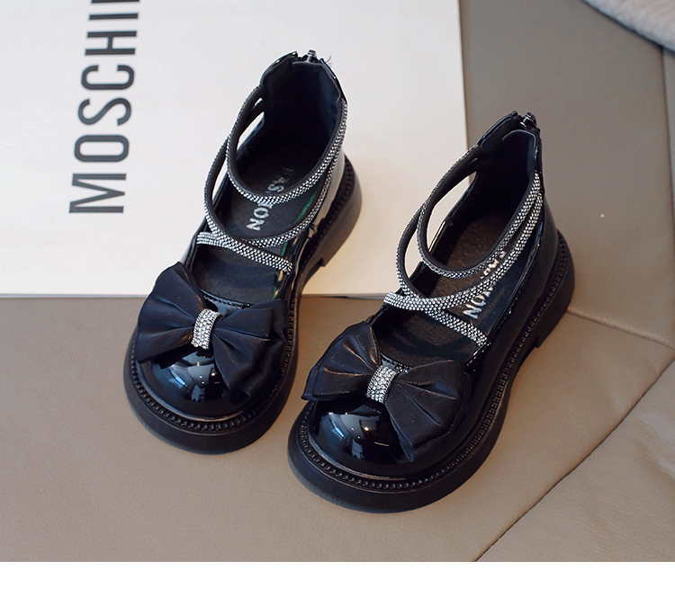  Girl's Little Leather 2023 New Children's Soft Sole Princess Shoes Girl_voghion.com