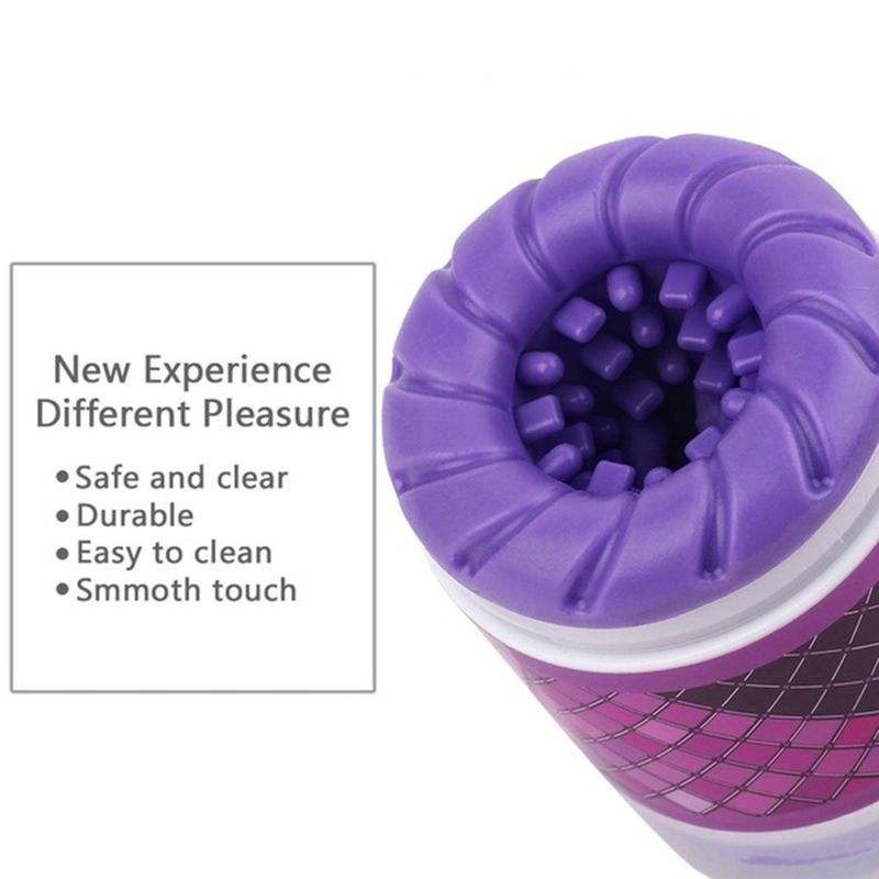 Hislaves Portable Waterproof Silicone Stimulator Soft Aircraft Cup Masturbator Adults Men Sex Toy_voghion.com