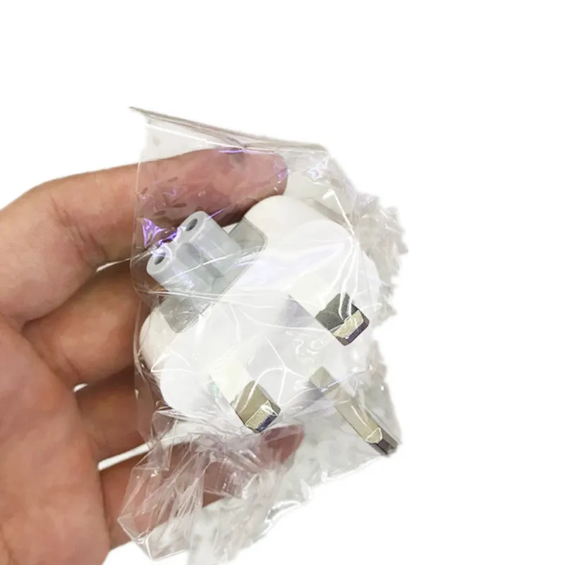 Adattatore di alimentazione a muro CA con testa d'anatra, 12W e 10W, staccabile, convertitore di spina UE, Regno Unito, Australia e Stati Uniti, per iPad, iPhone e altri dispositivi alla moda._voghion.com