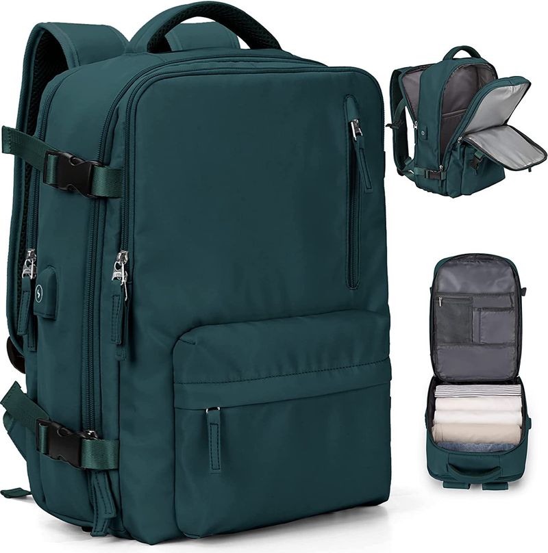 Neuer über USB aufladbarer tragbarer Rucksack mit hoher Kapazität, multifunktionaler Rucksack, Studentenrucksack,_voghion.com