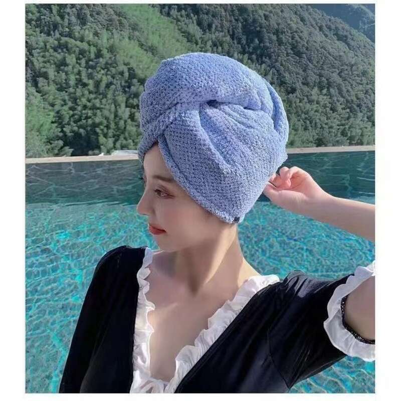 【 31000 recensioni positive 】 Cappello asciutto in stile coreano, asciugamano per capelli super assorbente ad asciugatura rapida da donna, cuffia da doccia,_voghion.com