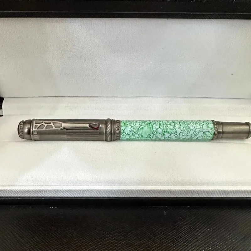 wholesale Wholesale Luxury Monte Black Resin And Crystal Star Roller Ball Pen / Ballpoint Pen / Fountain Pen Business Office Stationery Gift Bn03_voghion.com
