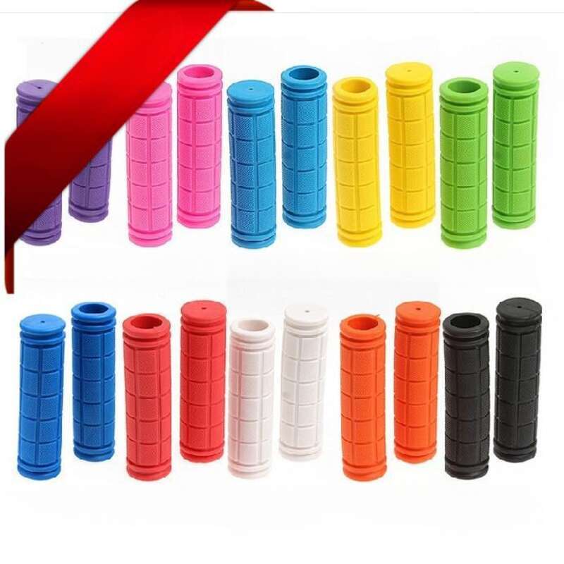 【 90% Positive Review Rate 】 Bicycle Mountain Bike Dead Fly Aluminum Alloy Lock Rubber Anti Slip Handlebar Cover Riding_voghion.com