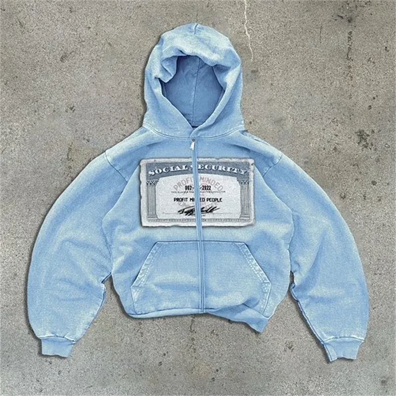Zip Y2K Clothes American Haruku Hip Hop Graphic Print Retro Oversized Hoodie Sweatshirt Mens Womens Rock Gothic Jacket_voghion.com