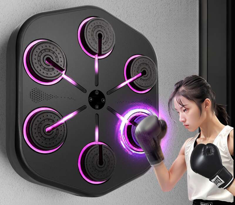 Schalten Sie ein neues Boxerlebnis frei: L2-Bluetooth-Gerät für zu Hause, kostenloser Boxunterricht jederzeit zum Anschauen, Musik-Rhythmus-Wandziel, lustiges Flipping-Training_voghion.com