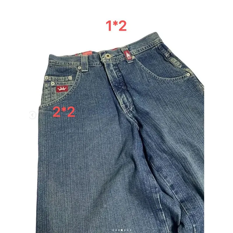Pantaloncini da uomo Hommes Pantaloni casual Denim Baggy Jeans corti Vestiti Jort 2024 JORTS JNCOS 2000s Cargo Gym Jinco Men JNCO_voghion.com