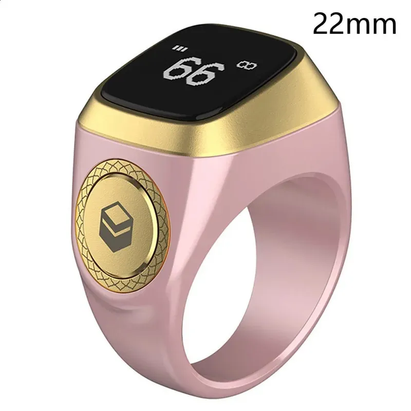 Smart Tasbih Tally Counter Ring pentru musulmani Zikr Digital Tasbeeh 5 Prayer Time 240730_voghion.com