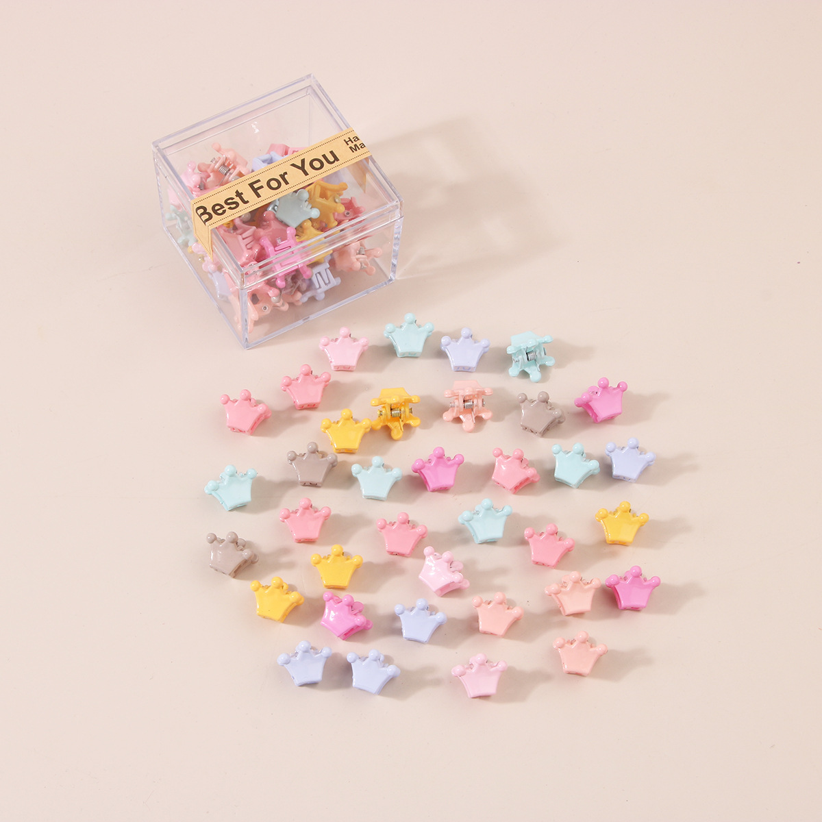 Guanyang candy color boxed hairpin small clip children's cute mini small clip bangs side clip broken hairpin_voghion.com