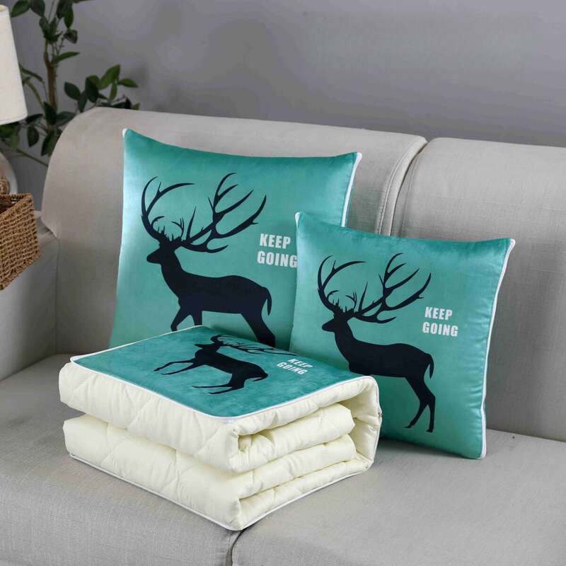 Dual-use Pillow,office Cartoon Multifunctional Nap Storage System_voghion.com