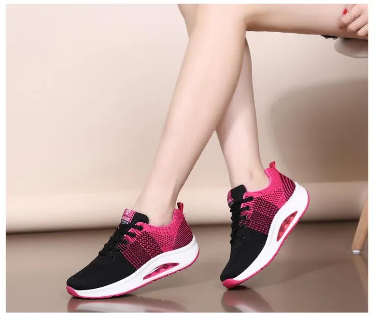 Vendita calda-ballo femminile fantasma passi traspirante trolg basso per aiutare airbag fondo scarpe da ballo_voghion.com