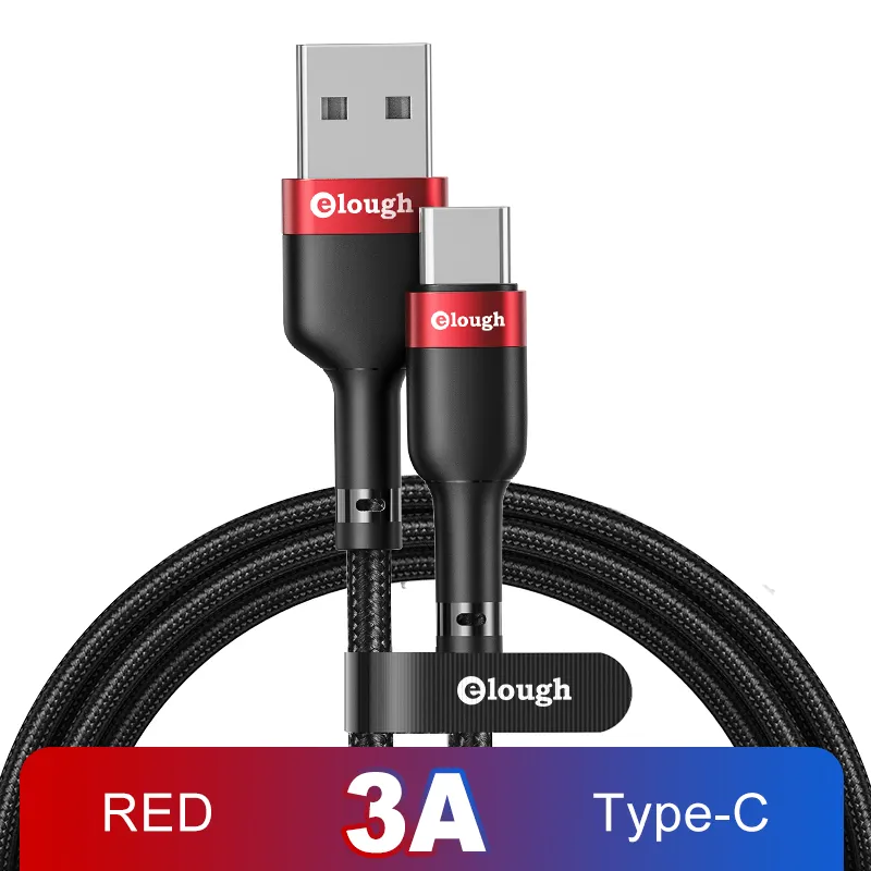 Cable tipo C de carga rápida para Xiaomi Redmi Realme Poco, cable micro USB tipo C._voghion.com