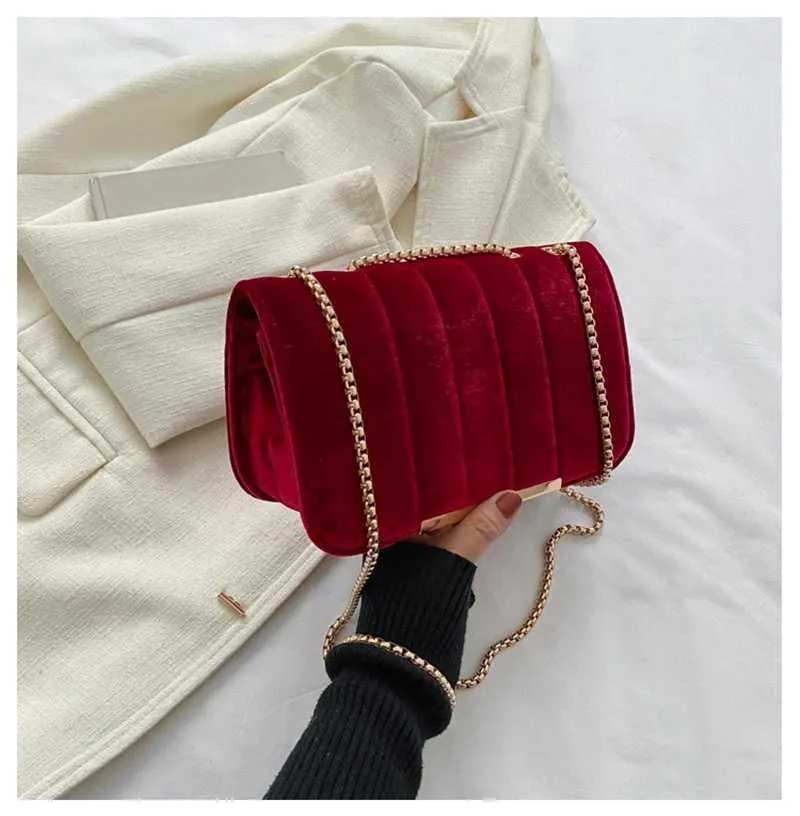 Crossbody Bag For Women Small Square Shoulder Bag With Chain Strap_voghion.com
