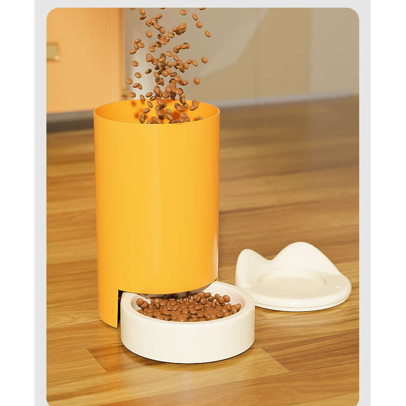 Distributore automatico di cibo per gatti, distributore d'acqua per cani, ciotola per gatti_voghion.com