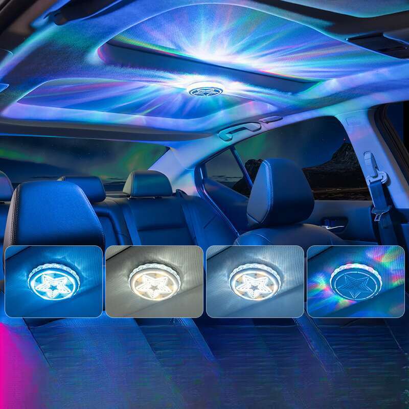 Decorazione LED colorata per camper, nessuna installazione, luce decorativa per atmosfera sul tetto dell'auto_voghion.com