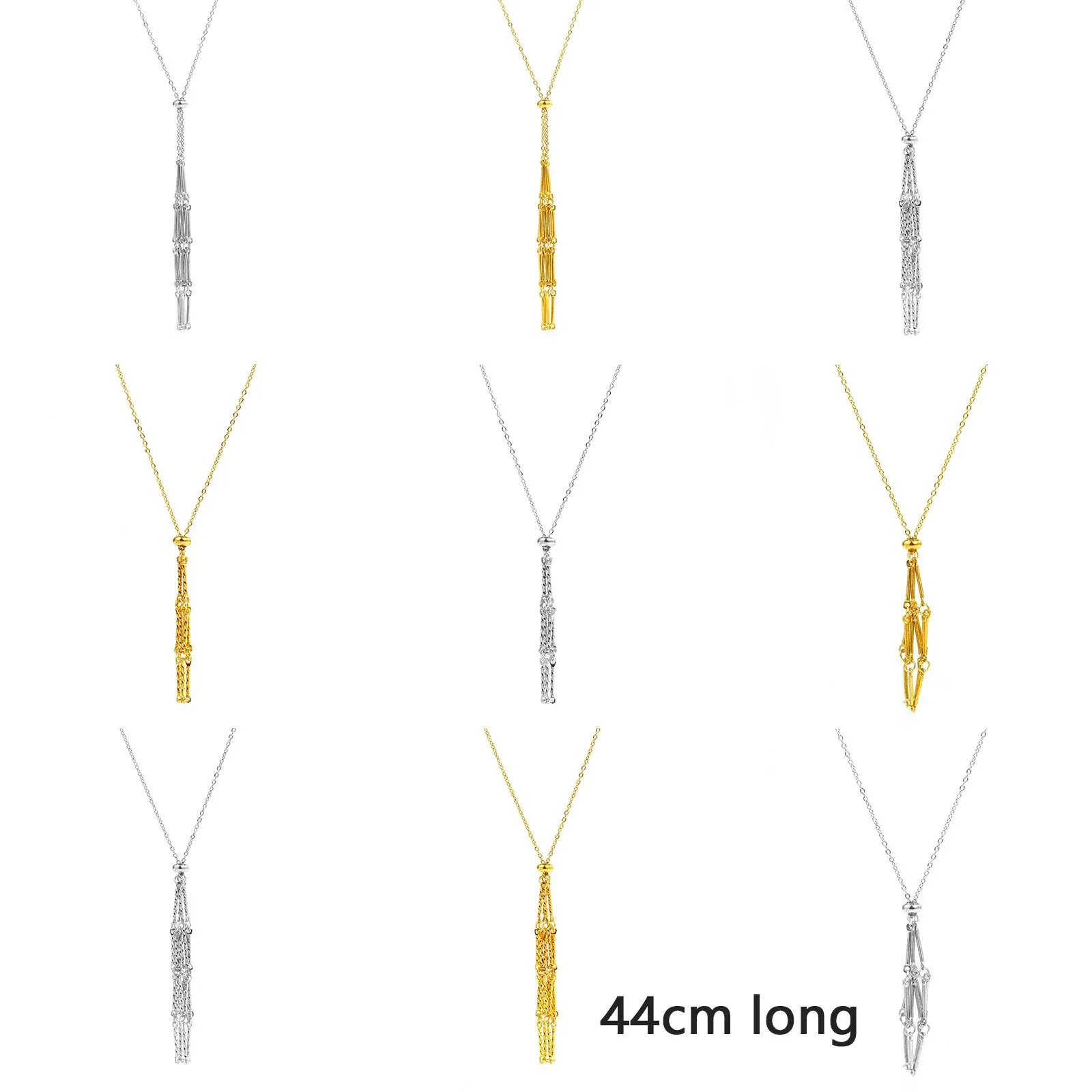 Chaînes 1PC Collier Cage En Cristal En Acier Inoxydable Chaîne En Métal Pierre Collecter Support De Filet Collier Réglable Pour Bijoux De Bricolage_voghion.com