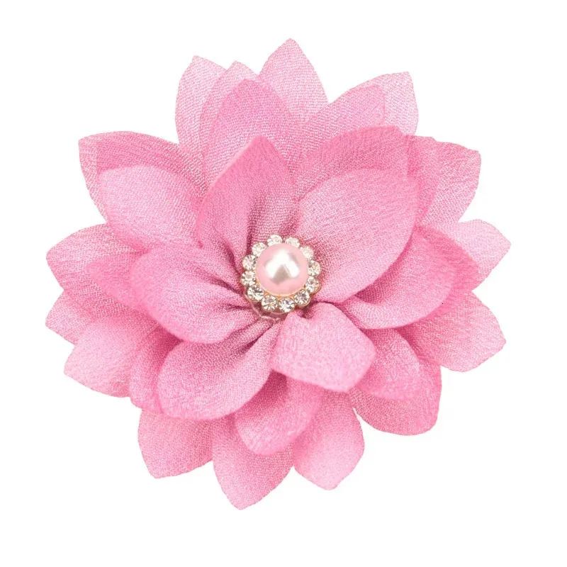 225 pezzi moda fiore affilato accessori carini neonata fiocchi per capelli barrette senza clip fiori decorazione matrimonio 231030_voghion.com