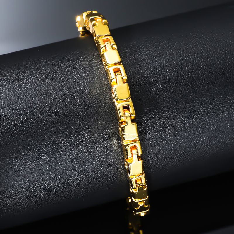 Pulsera con colgante de personalidad simple para hombres y mujeres._voghion.com