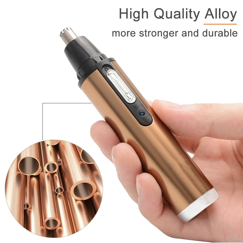 Waterproof Nose Trimmer - Rechargeable｜Epilator/Cutter_voghion.com