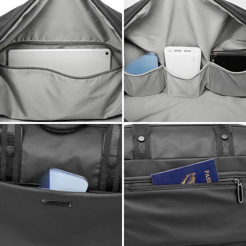 New Travel Sports Independent Shoe Compartment, Portable Short Distance Outdoor Large Capacity Luggage Bag_voghion.com