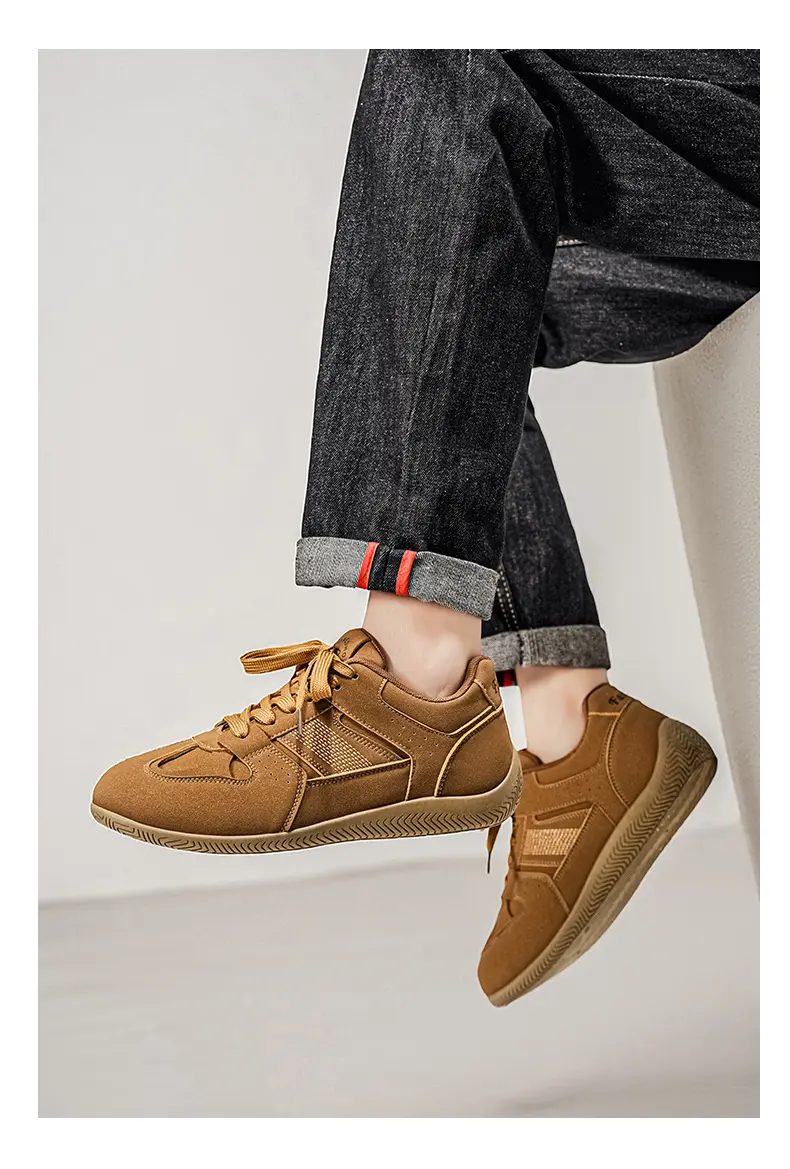 Nouvelles chaussures de sport légères et élégantes pour hommes, style décontracté et tendance, idéales pour les étudiants et les skateparks._voghion.com