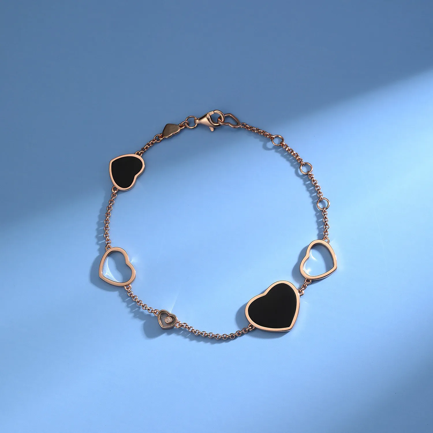 Red Chalcedony High Quality For Women Anniversary Gifts Rose Gold Exquisite Sterling Sier Jewelry Fashion Bracelet_voghion.com