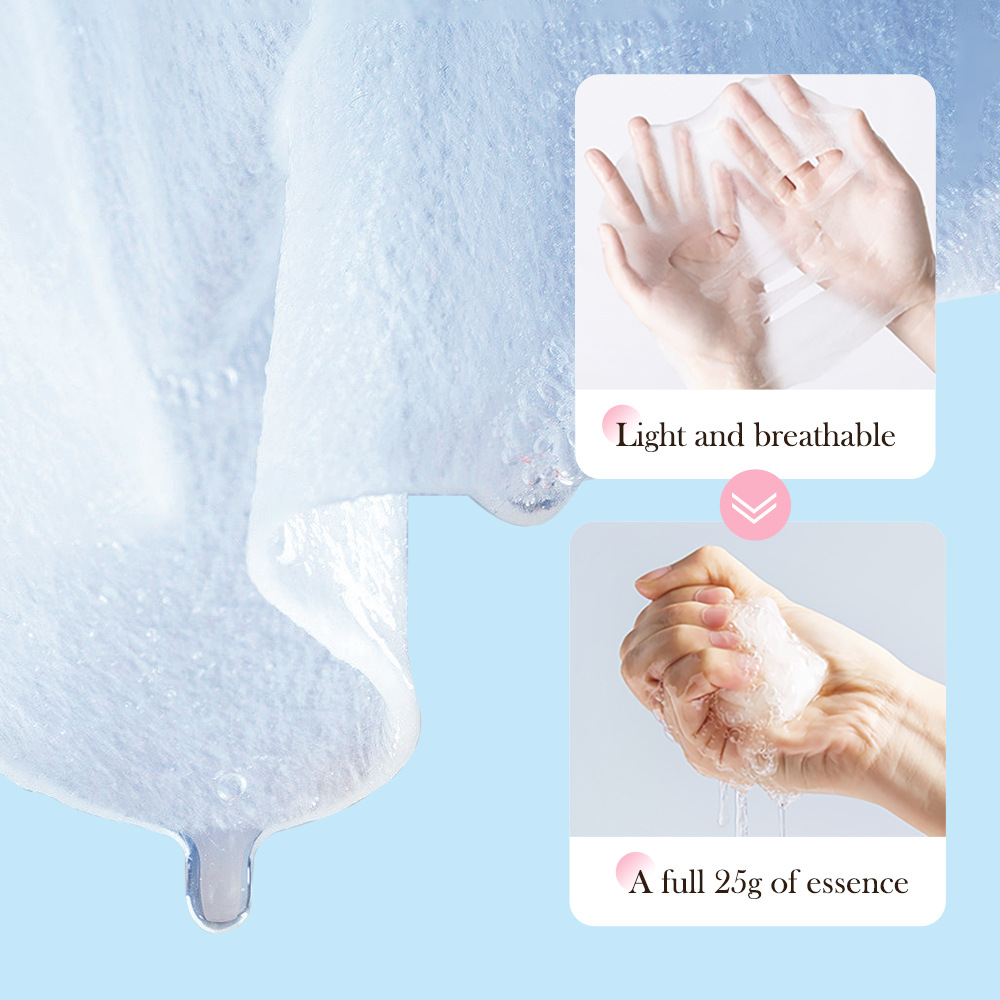 Mască facială hidratantă și revigorantă All English SADOER Cherry Blossom Collagen Mask_voghion.com