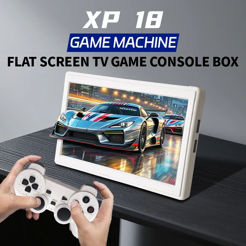 XP18 TV Game Console HDMI Output 7'' Screen Portable Video Console Wireless Controller Supports Simulator 4000mAh Battery_voghion.com