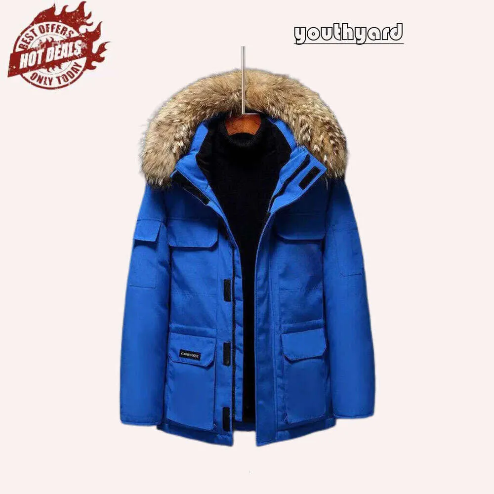 Designer Mens Jacket Canada Winter Down Parka Goose Leisure Coats Windproof Overcoat Waterproof Snow Proof Puffer Thick_voghion.com