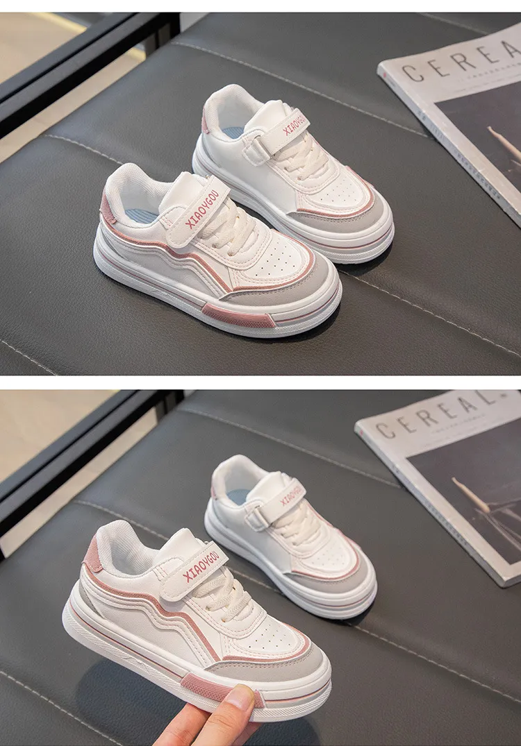 Kids Board Girl's Sneakers Fashion Hook Student Happysteps Boys Sport Running Autumn New Toddler Casual Shoes Sizes US_desvips.com
