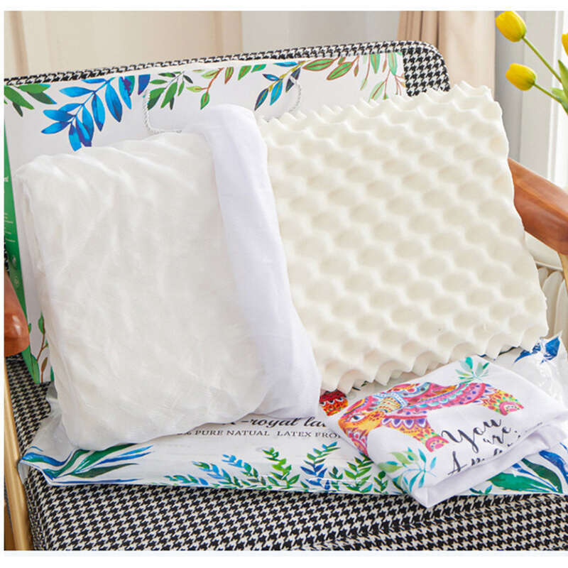 Nuovo cuscino regalo per bambini con nucleo per adulti in lattice naturale per la cura del collo di Elephant_voghion.com