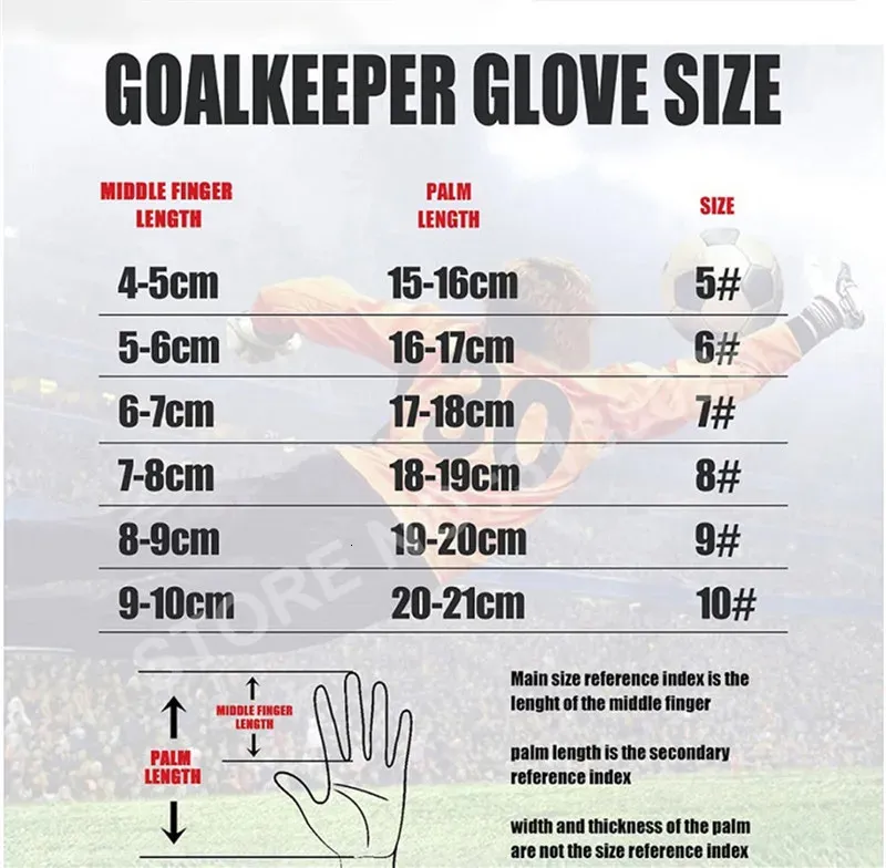 Sport Professionelle Latex Fußball Torwarthandschuhe Kinder Erwachsene Verdickt Fußball Torwart Kinder Schutz Handschuh_voghion.com