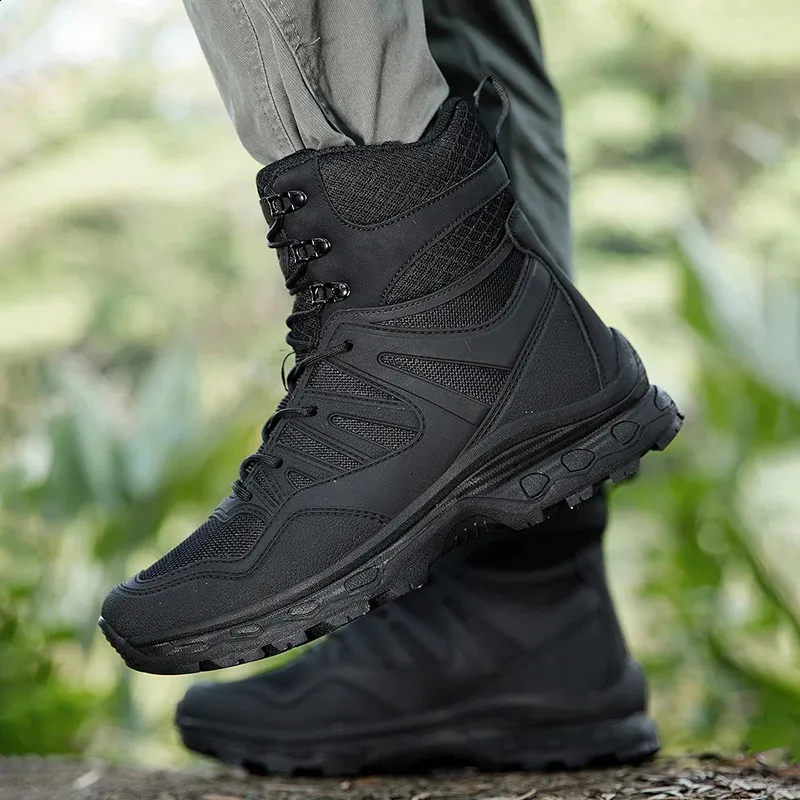 Tactical Hiking Boots For Men Waterproof Camouflage Safety Shoes_voghion.com