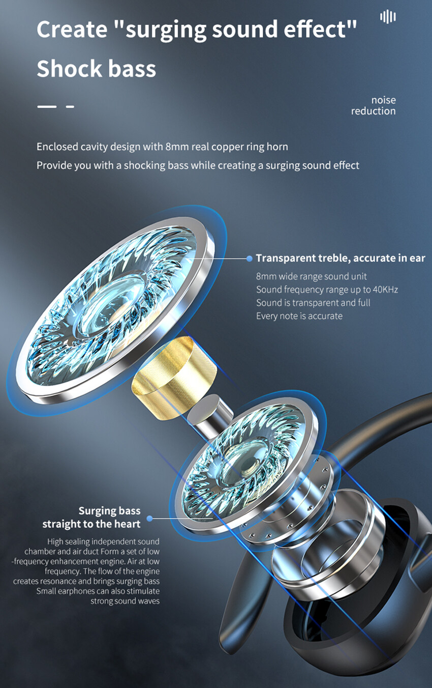 Cuffie wireless bluetooth in-ear sport con microfono hd_voghion.com