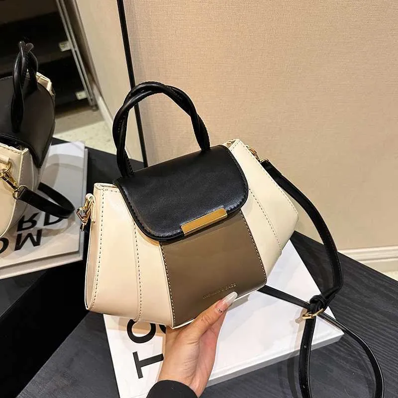 High Quality Soft Leather Handbag Women Purses Female Designer Patchwork Ladies Shoulder Crossbody Bag Sac A Main_voghion.com