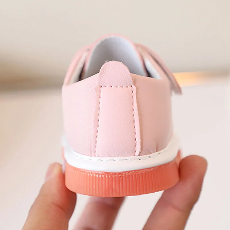 Baby Newborn Casual Squeaky Toddler Soft Bottom First Walking Kidsnest Children's Sneakers Rabbit Cartoon Kids Shoes_desvips.com