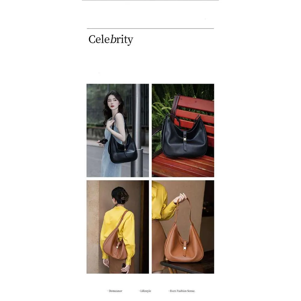 LA FESTIN Origineel merk 2024 Nieuwe zomer Grote capaciteit Tote Zwarte schoudertassen Crossbody Casual damestas_voghion.com