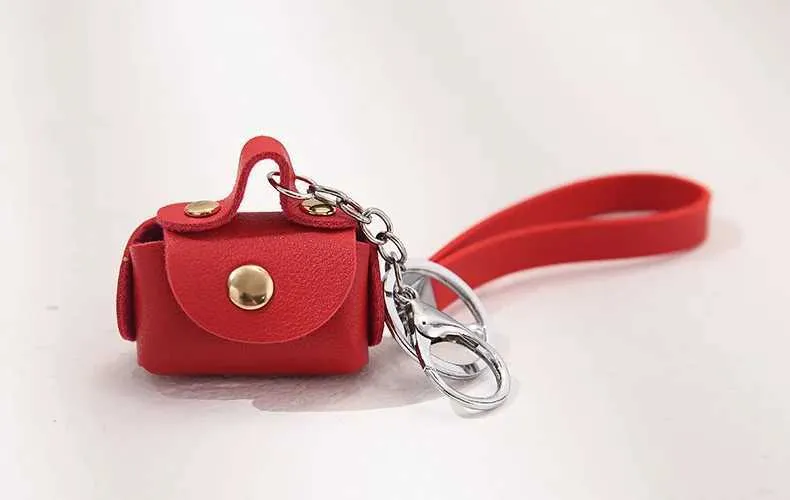 Süße Mini-Geldbörsen Mädchen kleine Kopfhörer-Box weiches Leder Haushälterin Schlüsselanhänger Brieftasche Beutel Frauen Taschen tragbar_voghion.com